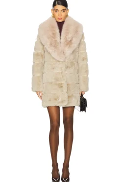 Keystone Faux Fur Coat
