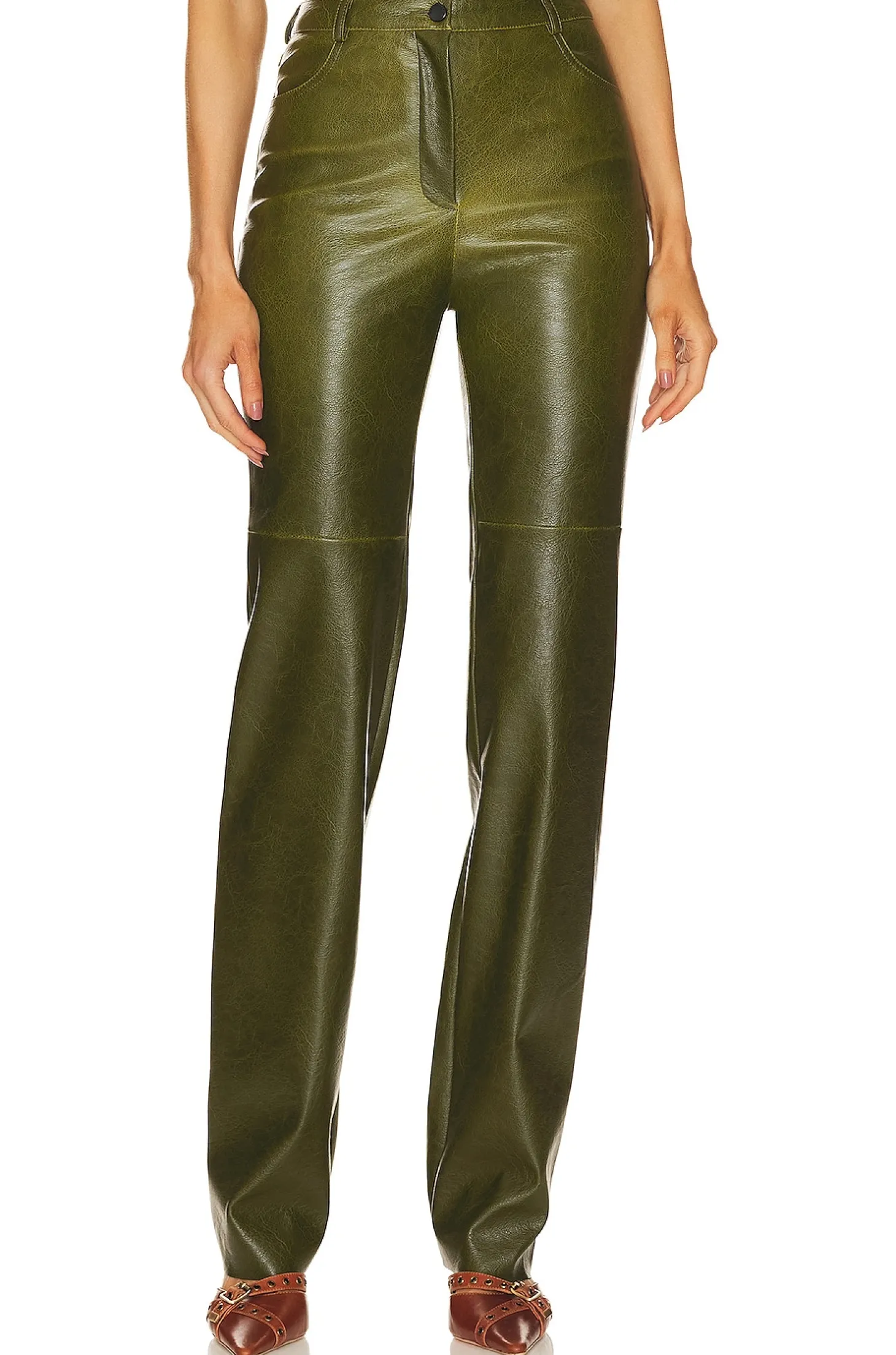 Killa Faux Leather Trousers