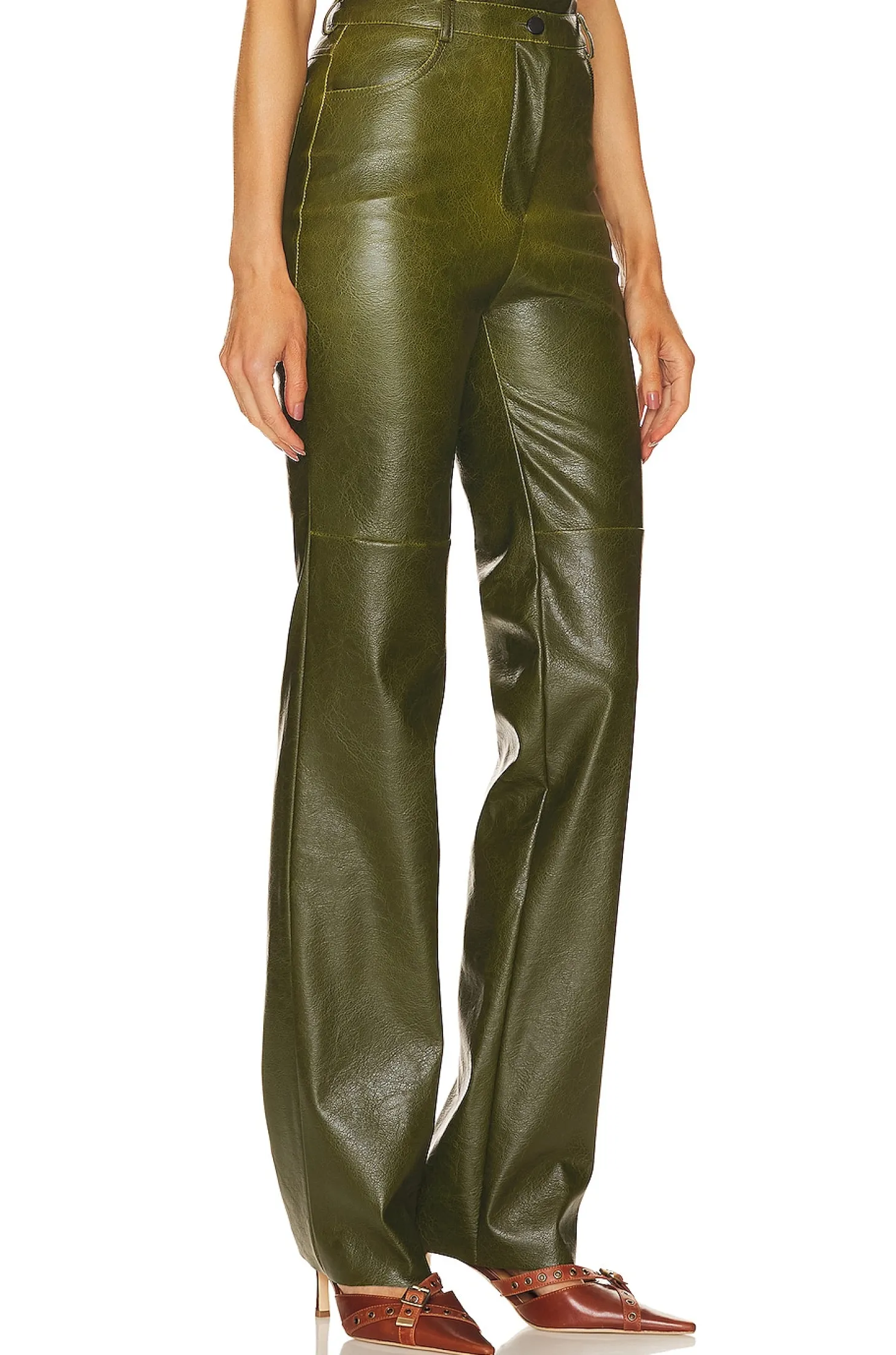 Killa Faux Leather Trousers