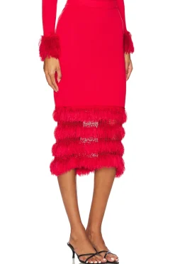 Knit Skirt With Handmade Details