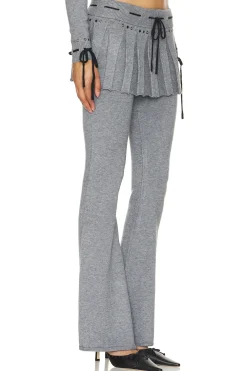 Knitted Skirt Trouser