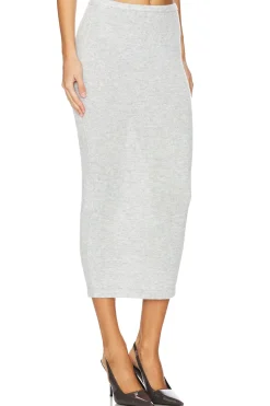 Koko Knit Tea Length Skirt