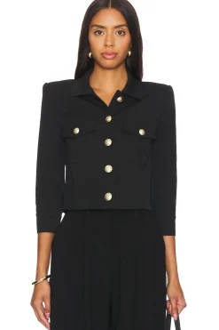 Kumi Cropped Fitted Jacket