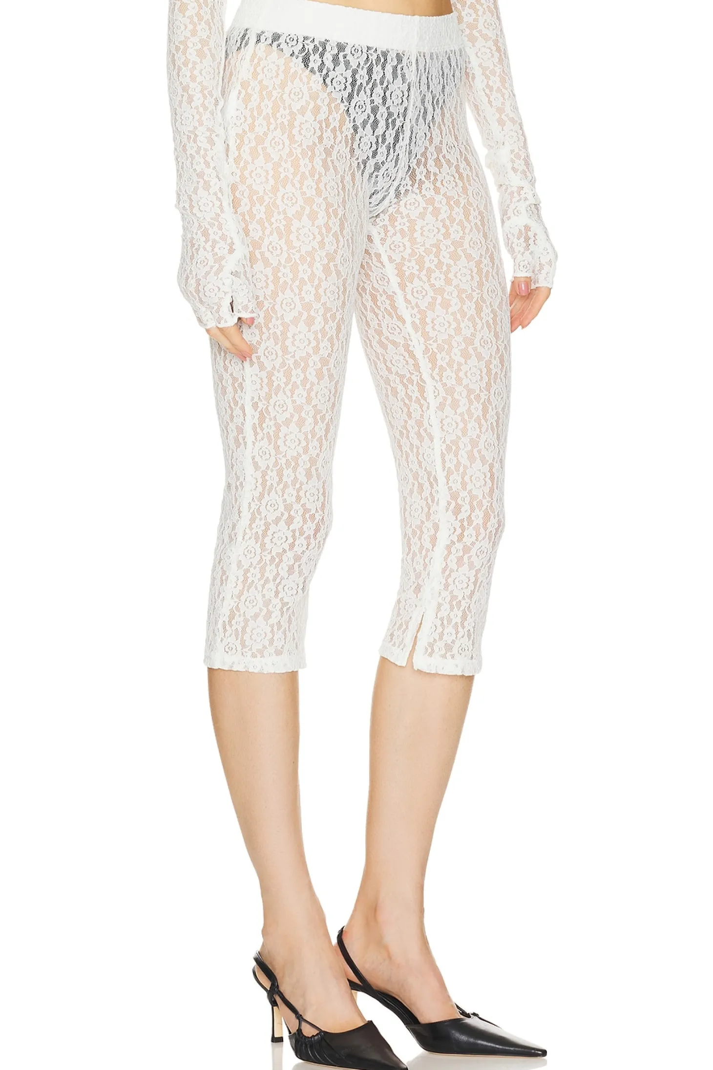 Lace Capri