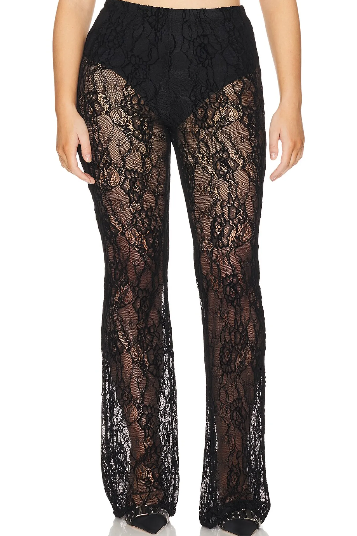 Lace Flare Pant