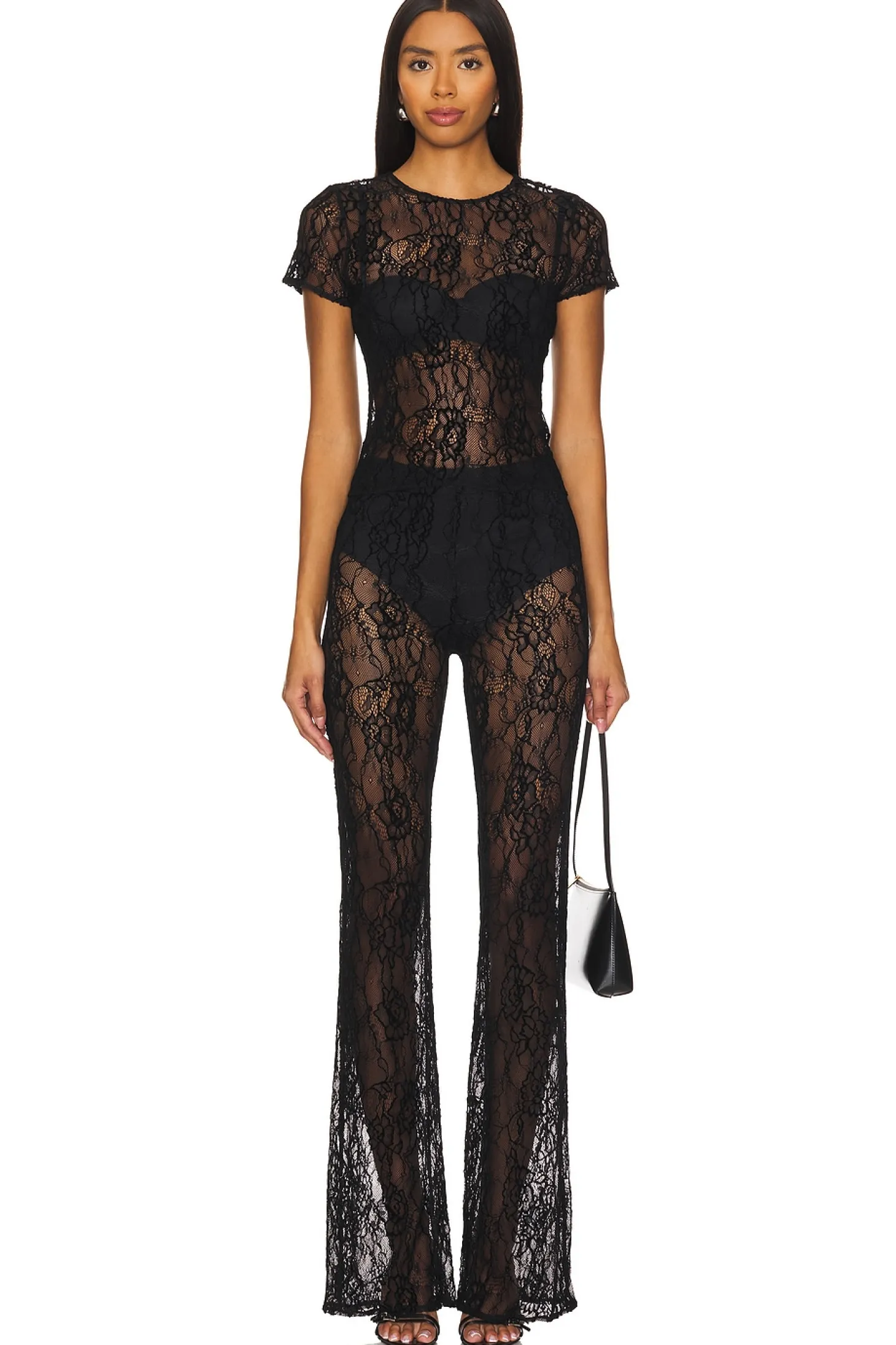 Lace Flare Pant