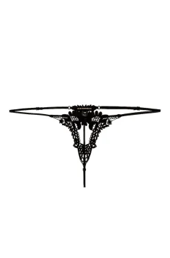 Lace Ouvert Thong