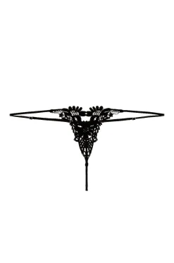 Lace Ouvert Thong