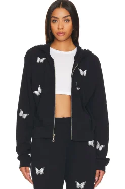 Lachelle Crop Zip Up Hoodie