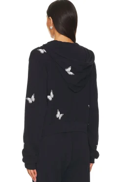 Lachelle Crop Zip Up Hoodie