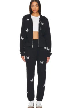 Lachelle Crop Zip Up Hoodie