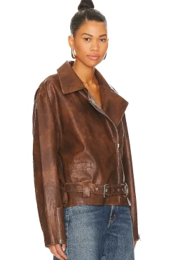 Lana Faux Leather Jacket