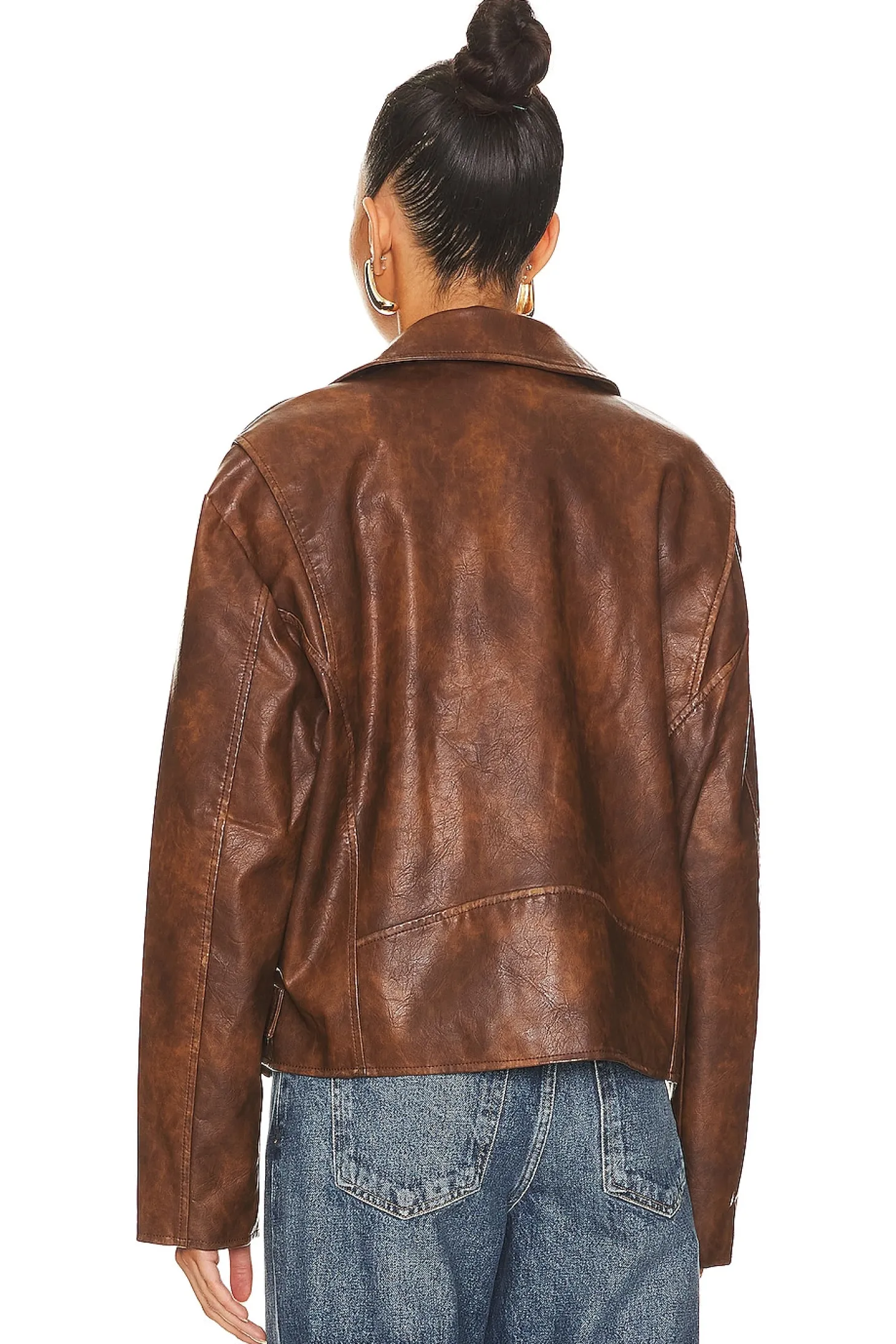 Lana Faux Leather Jacket