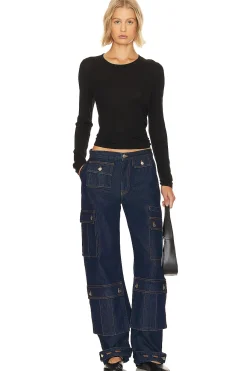 Lara Low Rise Wide Leg Cargo