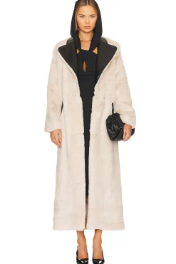 Laurence Faux Fur Coat