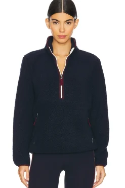 Libby Sherpa Half Zip Sweatshirt