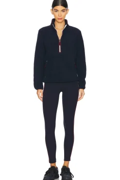 Libby Sherpa Half Zip Sweatshirt