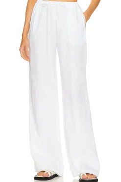 Linen Drawstring Trouser