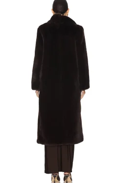 Lizbeth Long Faux Fur Jacket