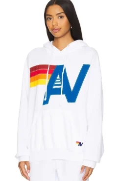 Logo Stitch Pullover Hoodie