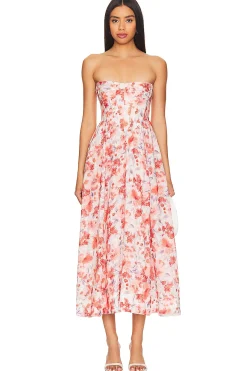 Lola Corset Midi Dress