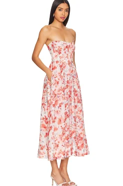 Lola Corset Midi Dress