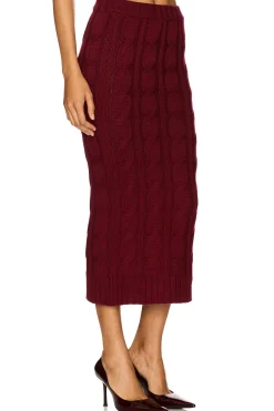 Long Knit Skirt