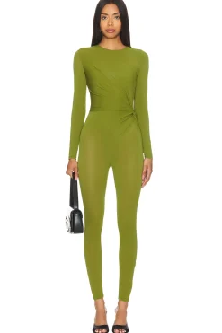 Long Sleeve Twist Catsuit