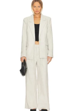 Low Rise Wool Trousers