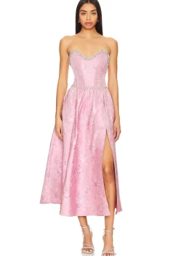 Lucia Corset Midi Dress