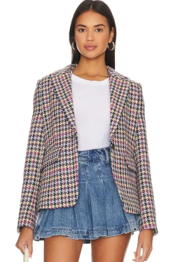 Lucia Multi Houndstooth Jacket