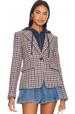 Lucia Multi Houndstooth Jacket