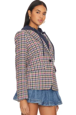Lucia Multi Houndstooth Jacket
