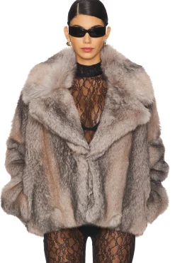 Lydia Faux Fur Jacket