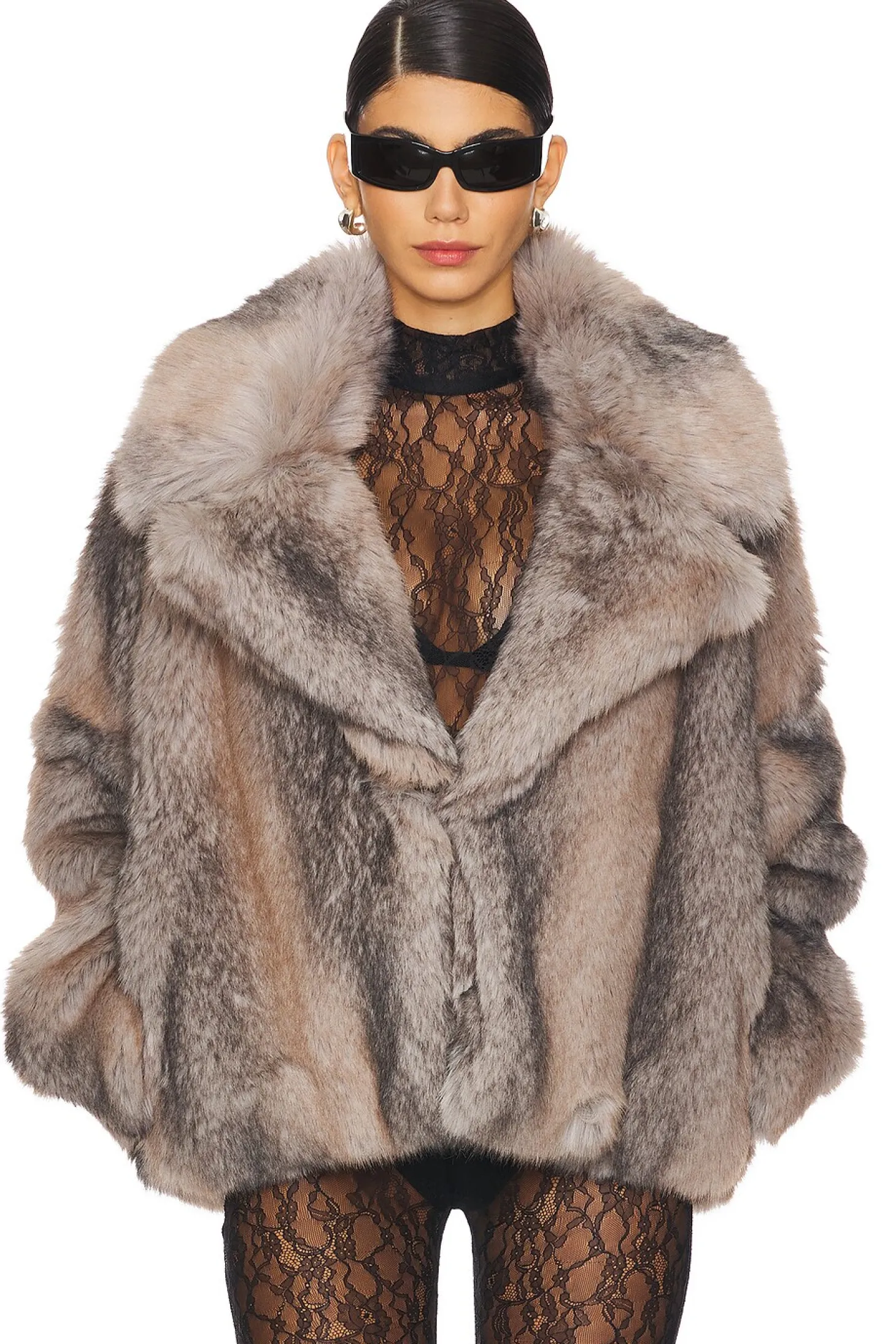 Lydia Faux Fur Jacket