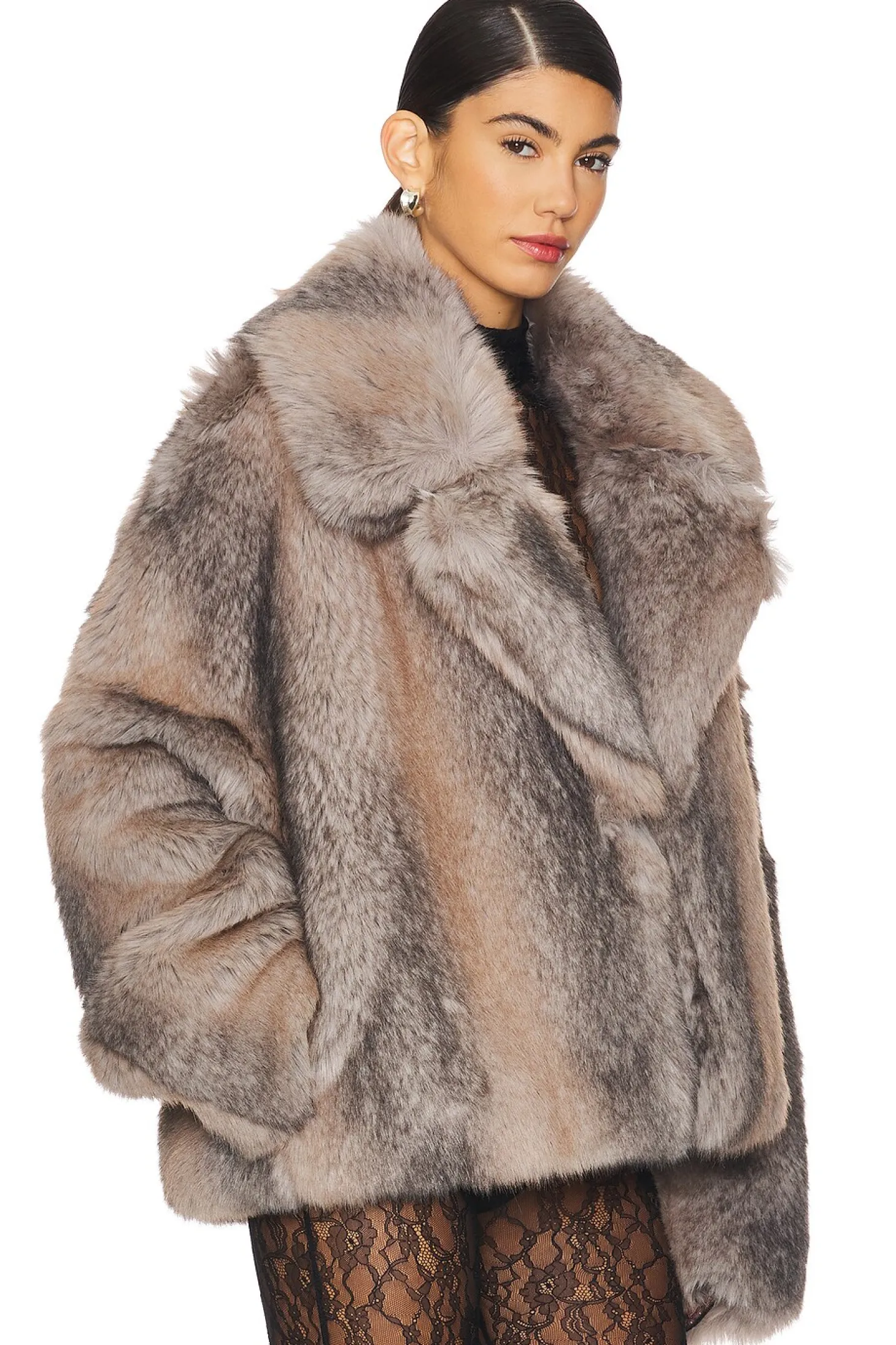 Lydia Faux Fur Jacket