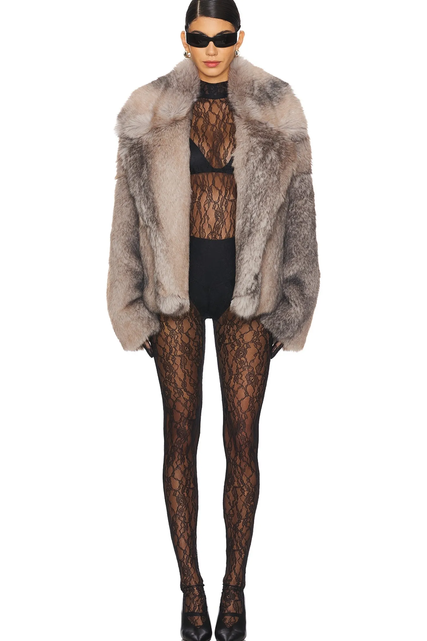 Lydia Faux Fur Jacket