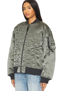 Ma-1 Shirring Flight Jacket
