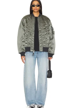 Ma-1 Shirring Flight Jacket