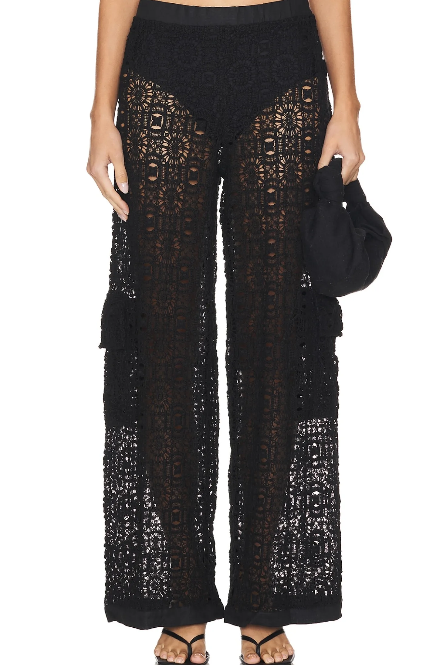 Maca Cargo Knotted Pants