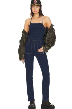 Macey Denim Jumpsuit