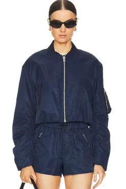 Maggie Cropped Bomber