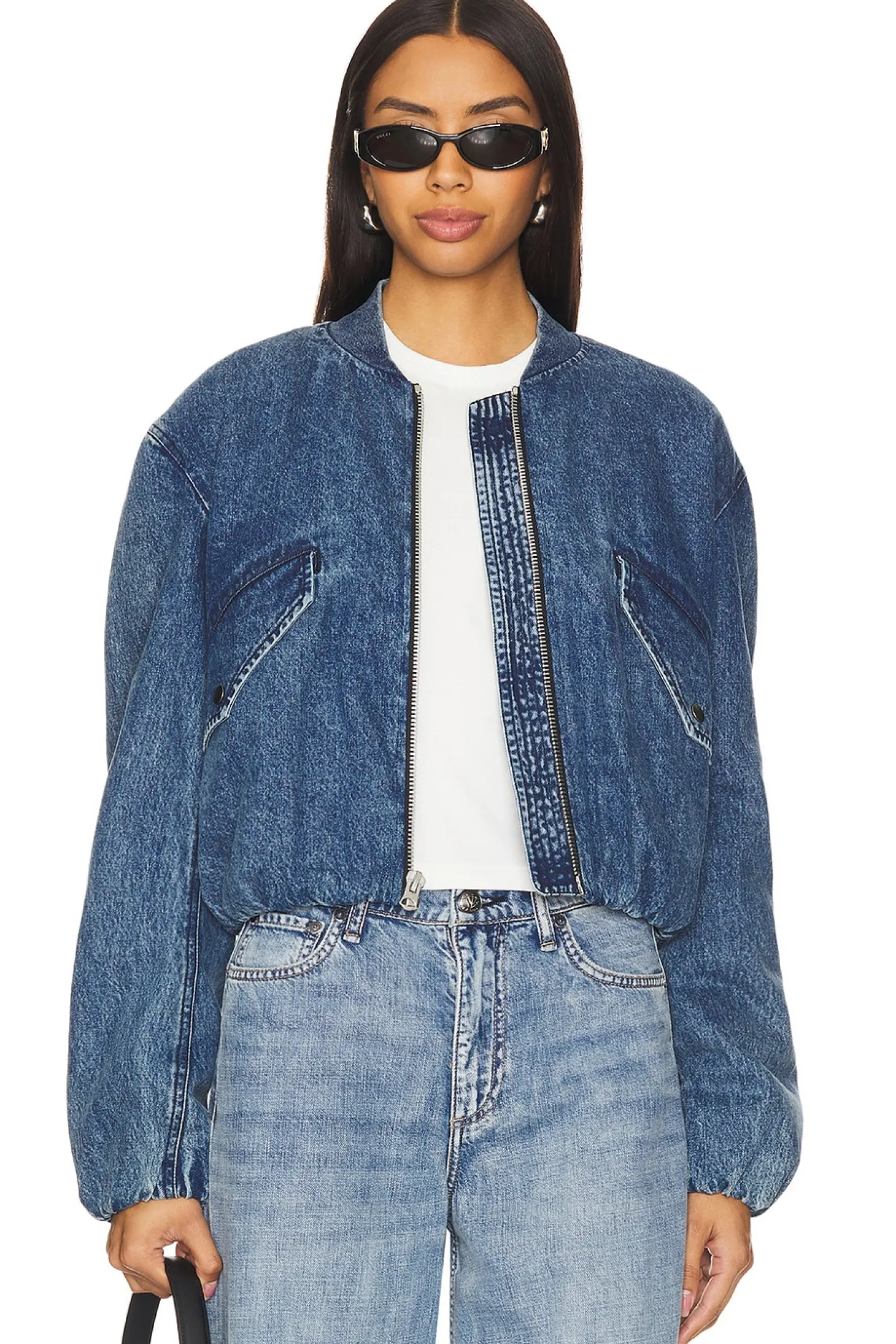 Maggie Cropped Bomber