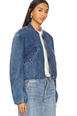 Maggie Cropped Bomber