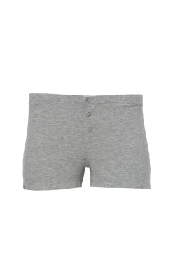 Malibu Collection Ultra Soft Rib Boxer Shorts