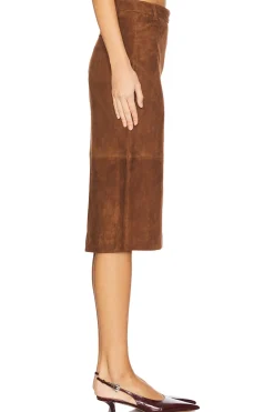 Marcella Suede Skirt