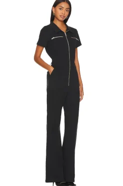 Martina Short Sleeve Flare Jumpsuit