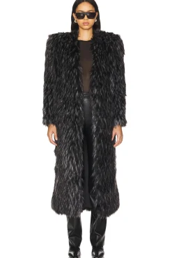 Mechanical Dolls Faux Fur Coat