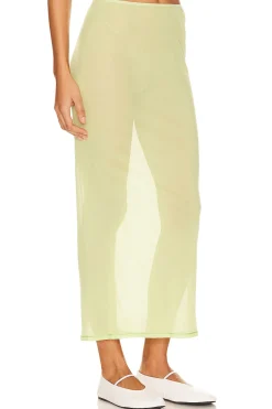 Mesh Midi Skirt