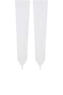 Mesh Socks With Embroidery Logo